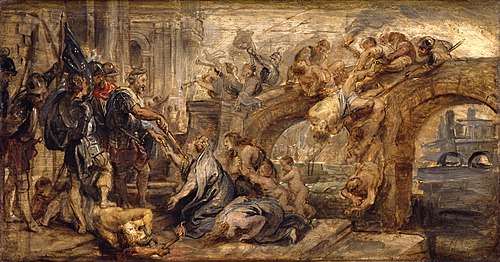 The Entry in Paris by Henry IV, 1628, Peter Paul Rubens
