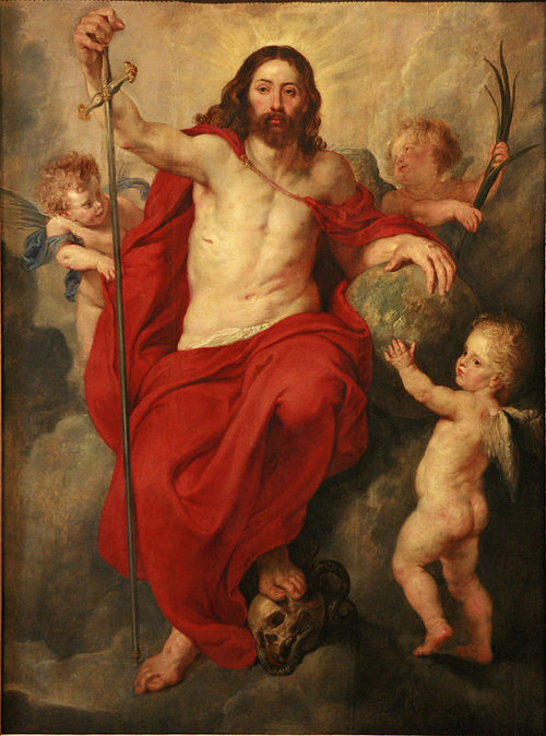 le Christ triomphant de la Mort et du Péché, 1618, Pierre Paul Rubens