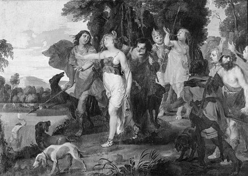 Hunting Party with Diana, 1616, Peter Paul Rubens