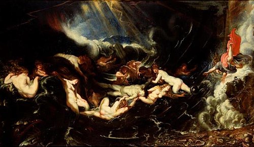 Hero and Leander, 1605, Pierre Paul Rubens