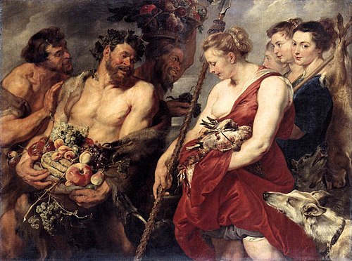 Diana returning from the Hunt, 1616, Pierre Paul Rubens