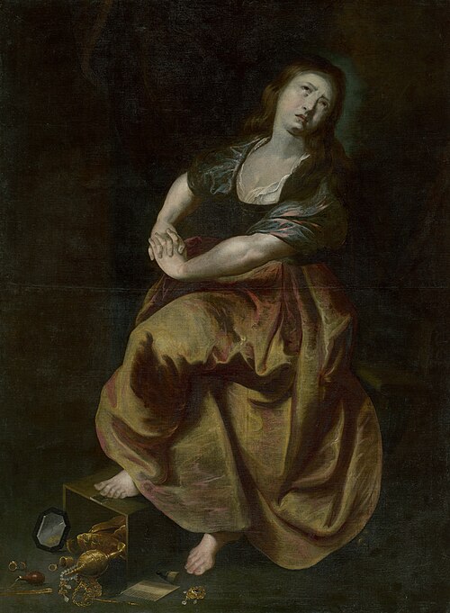 Penitent Mary Magdalene, 1675, Peter Paul Rubens