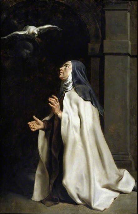 Teresa of Avilà's Vision of the Dove, 1614, Peter Paul Rubens