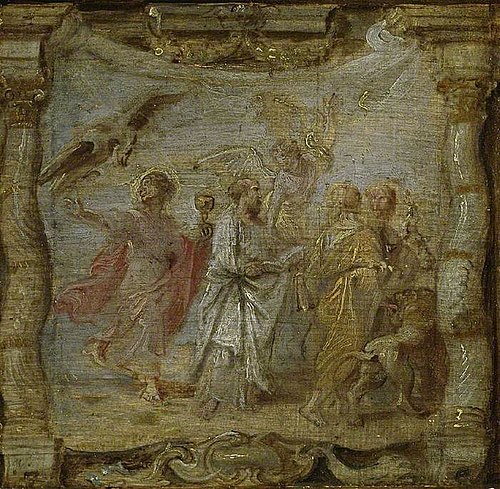 The Four Evangelists, 1650, Peter Paul Rubens