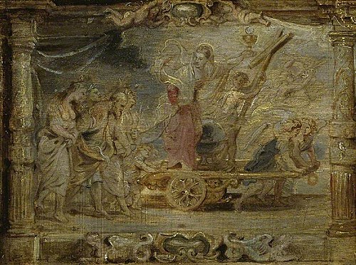 The Triumph of the Eucharist over Philosophy and Science, 1650, Peter Paul Rubens