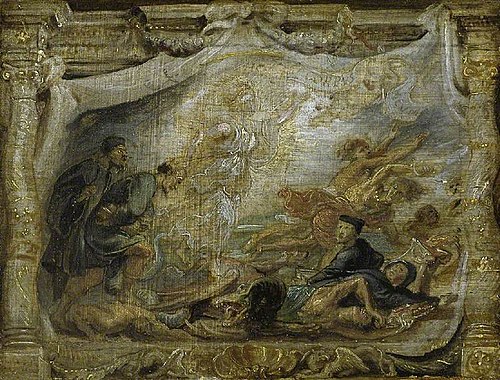 The Victory of the Eucharist over Heresy, 1650, Peter Paul Rubens