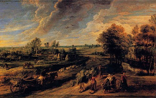 Return from the Fields, 1640, Pierre Paul Rubens