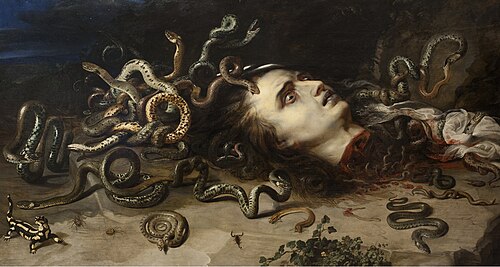 Head of Medusa, 1617, Peter Paul Rubens