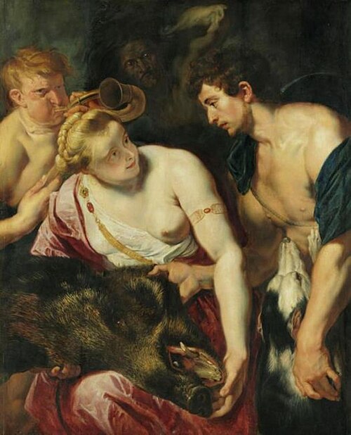 Meleager und Atalante (um oder kurz nach 1615), 1615, Peter Paul Rubens