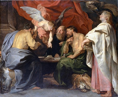 Les quatre évangélistes, 1614, Pierre Paul Rubens