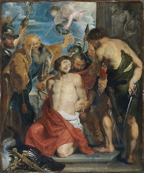 The Martyrdom of St George, 1614, Peter Paul Rubens