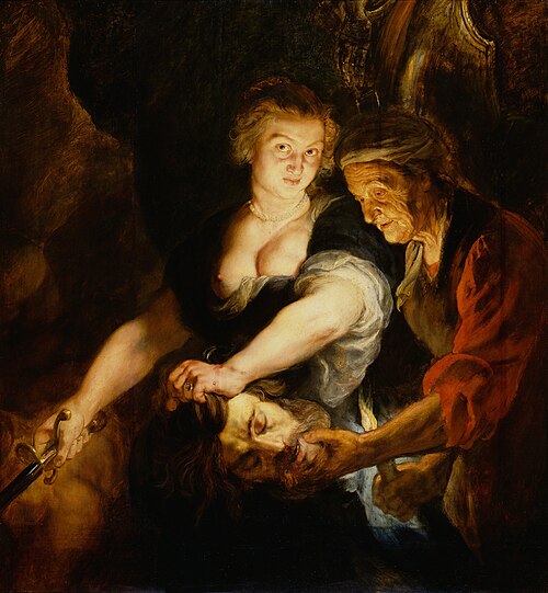 Judith avec la tête de Holopherne, 1616, Pierre Paul Rubens