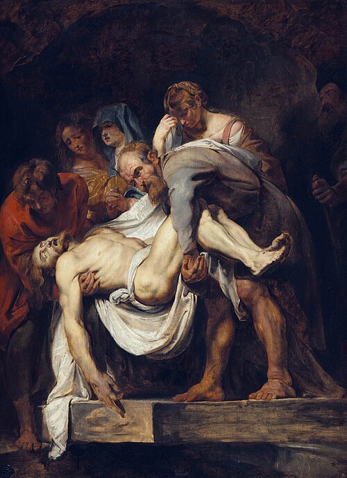 The Entombment, 1612, Peter Paul Rubens