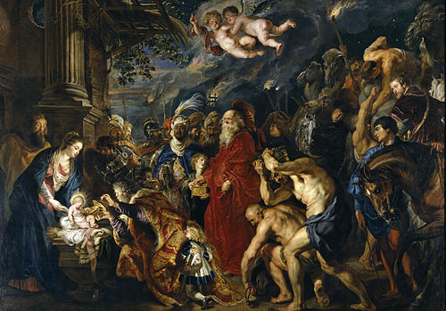 Adoration des mages, 1609, Pierre Paul Rubens