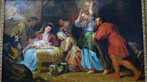 Adoration des bergers, 1619, Pierre Paul Rubens