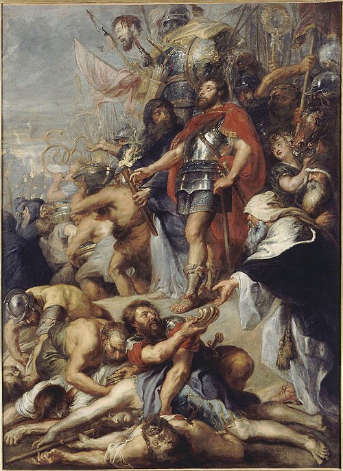 Judas Macchabée priant pour les défunts, 1635, Pierre Paul Rubens