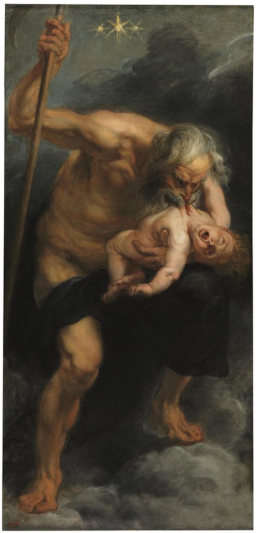 Saturne, 1637, Pierre Paul Rubens