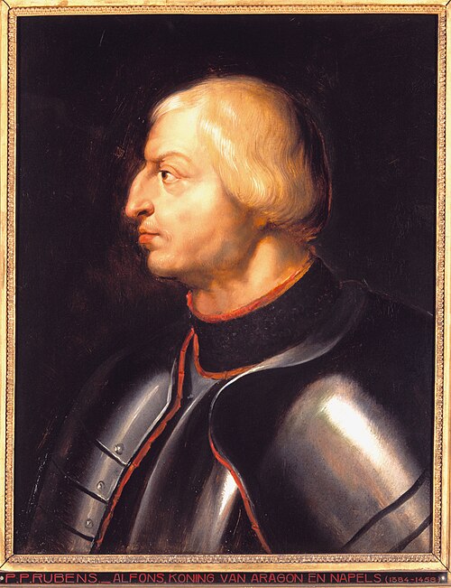 Portrait d'Alphonse V d'Aragon, 1614, Pierre Paul Rubens