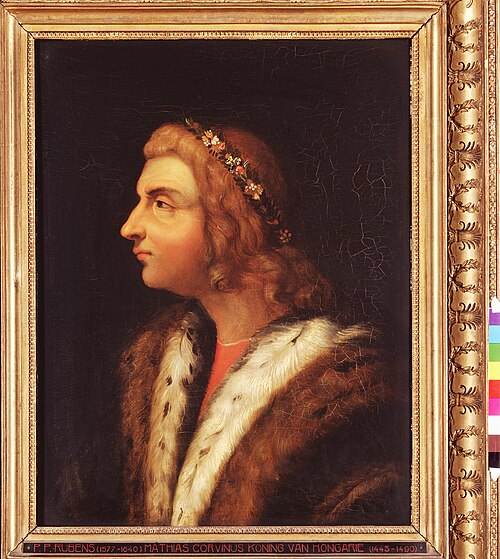Portrait de Matthias Corvinus, 1614, Pierre Paul Rubens
