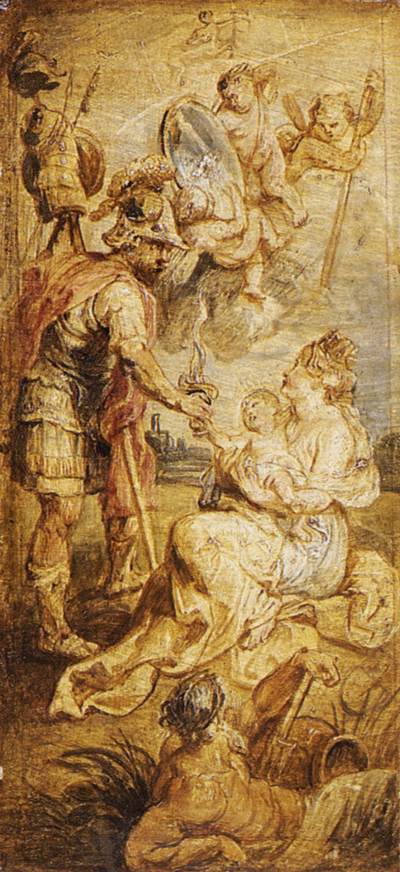 The Birth of Henri IV, 1628, Pierre Paul Rubens