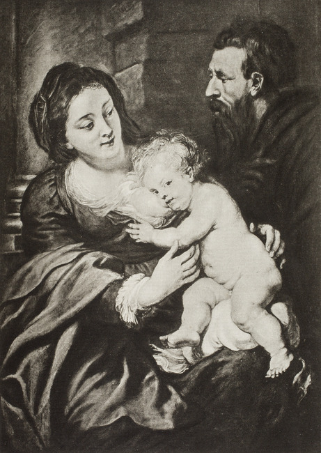 The Holy Family, 1620, Pierre Paul Rubens
