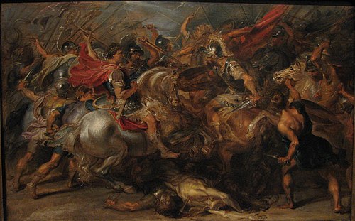 The Battle of Constantine and Licinius, 1622, Pierre Paul Rubens