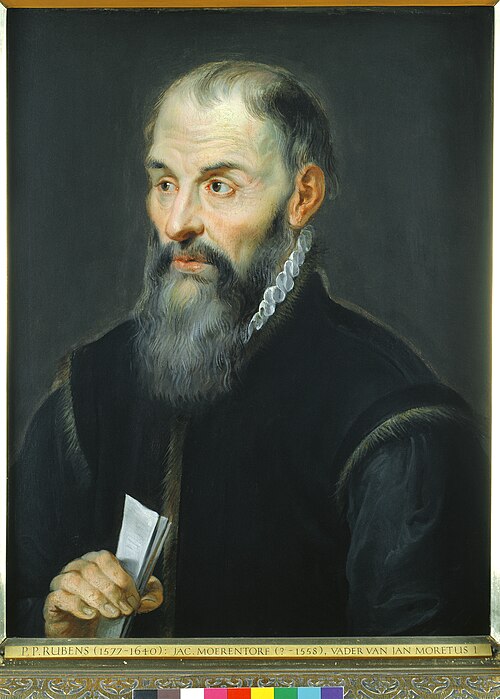 Portrait de Jacobus Moretus, 1633, Pierre Paul Rubens