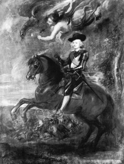 Archduke Ferdinand, Cardinal-Infante of Spain, at the Battle of Nordlingen, 1635, Peter Paul Rubens