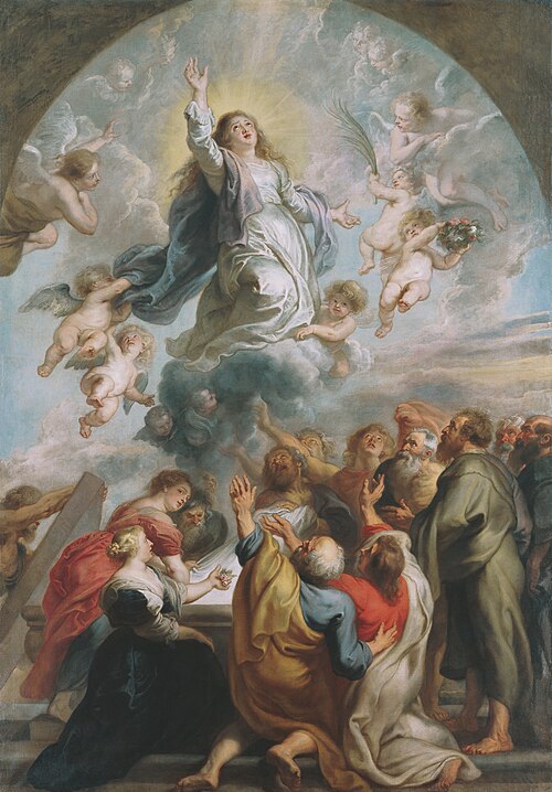 Assomption de Marie, 1630, Pierre Paul Rubens