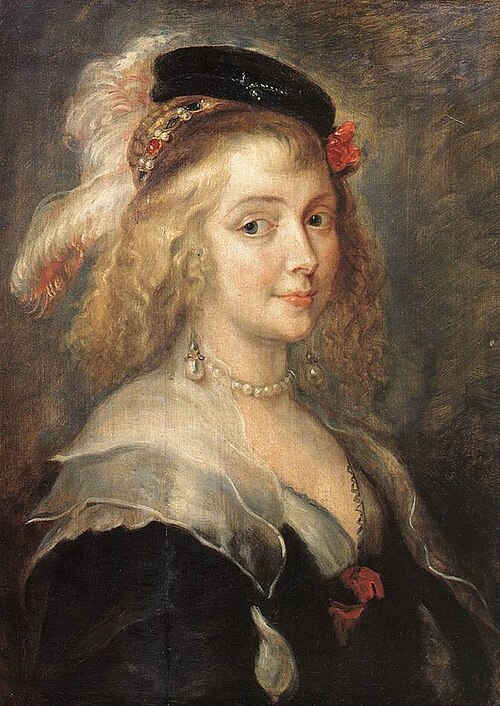 Portrait de Helena Fourment, 1630, Pierre Paul Rubens