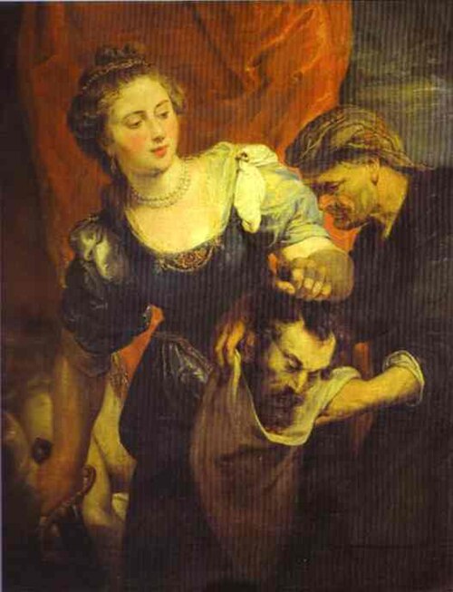Portrait of Judith with the Head of Holofernes, 1630, Pierre Paul Rubens
