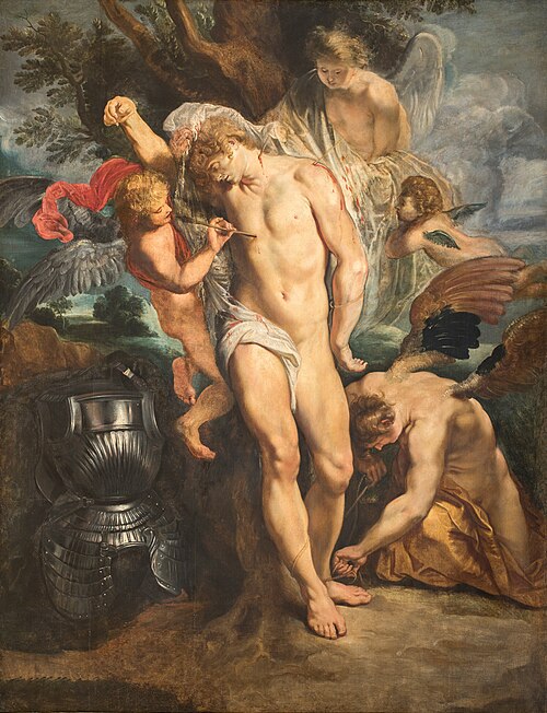 Le Martyre de Saint Sébastien, 1601, Pierre Paul Rubens