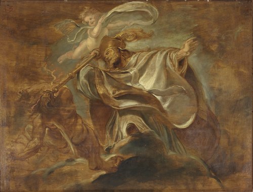 St. Gregory of Nazianzus, 1621, Pierre Paul Rubens