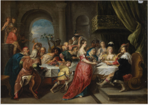 Feast of Herod, 1660, Peter Paul Rubens