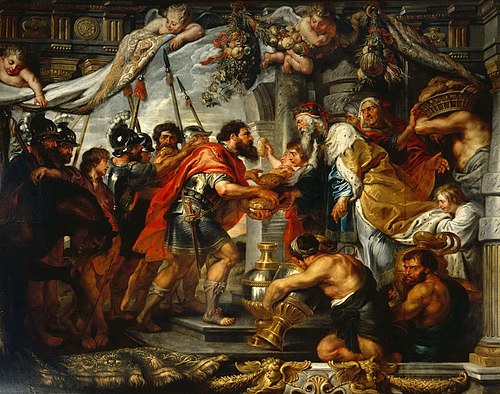 The Meeting of Abraham and Melchizedek, 1625, Pierre Paul Rubens