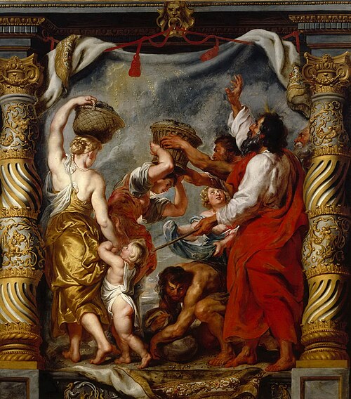 The Gathering of the Manna, 1625, Pierre Paul Rubens