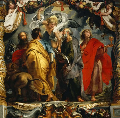 The Four Evangelists, 1625, Pierre Paul Rubens
