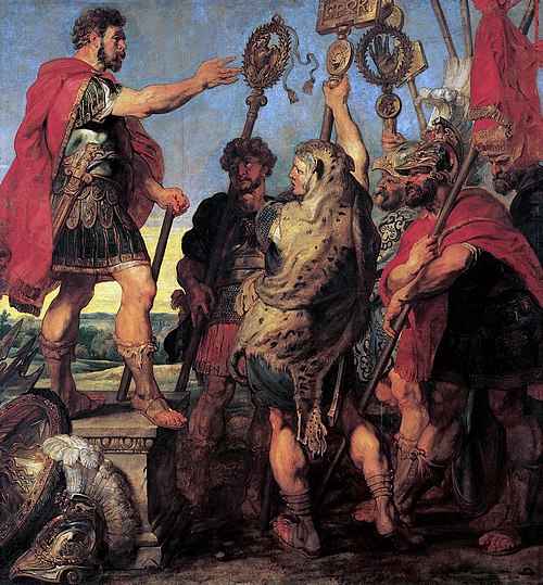 Decius Mus relating his dream, 1616, Pierre Paul Rubens