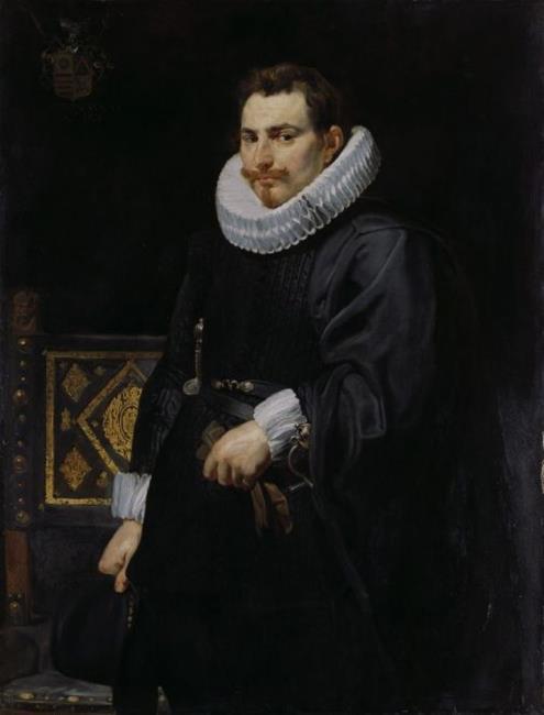 Portrait of Jan Vermoelen (1589-1656), supreme commander of the Spanish fleet, 1616, 1616, Pierre Paul Rubens
