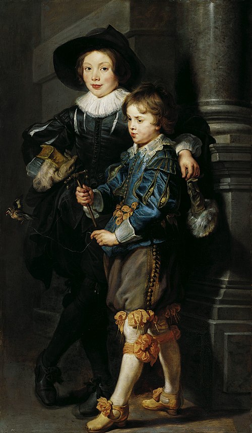 Portrait de Albert et Nicolaas Rubens, 1627, Pierre Paul Rubens