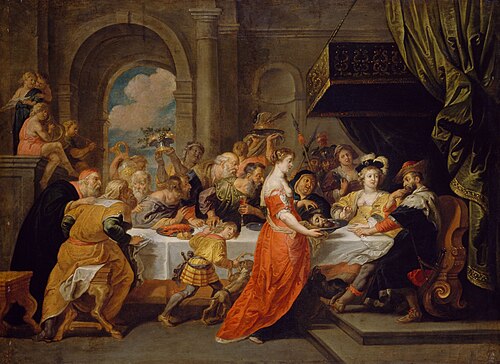 The Feast of Herod, 1665, Pierre Paul Rubens