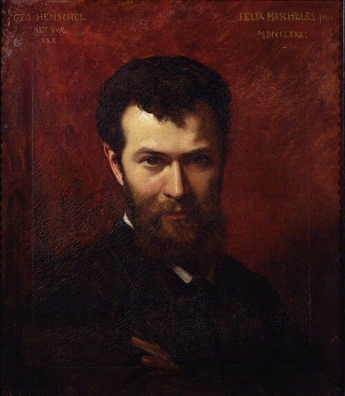Sir George Henschel (1850–1934), 1880, Felix Moscheles