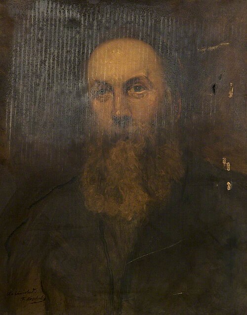Portrait of an Unknown Man, , Felix Moscheles