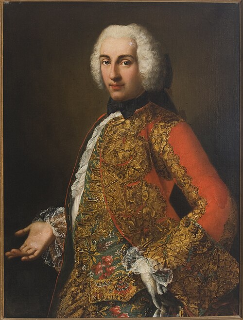 Portrait of Marcantonio Colonna, principe di Stigliano, 1757, Giuseppe Pascaletti