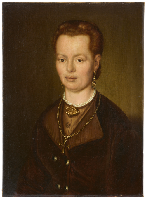 Portrait de Elise Hugel, 1870, Ignaz Weisser