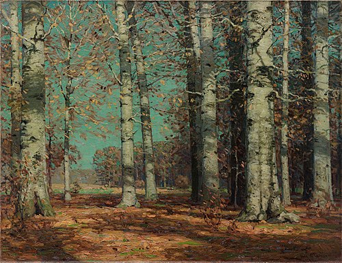 Autumn Beeches, 1911, John Fabian Carlson