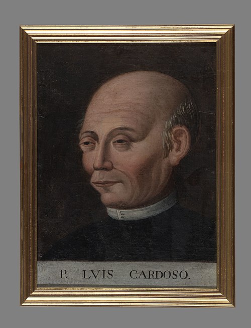 Padre Luís Cardoso, 1725, Portuguese painter