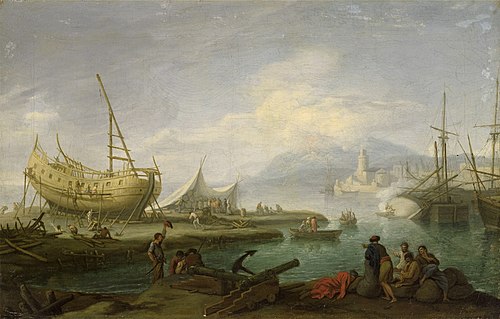 Coastal Landscape, , Jacob Philipp Hackert