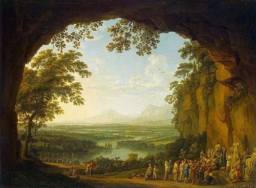 Landscape with a ancient Festival, 1781, Jacob Philipp Hackert
