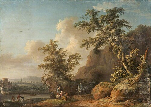 Landscape, 1767, Jacob Philipp Hackert